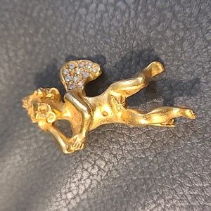 Kirks Folly Angel Brooch Pin